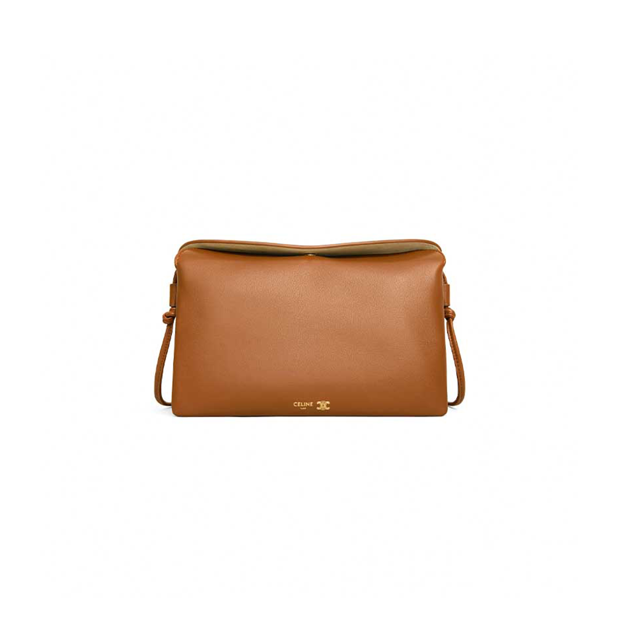 CELINE TRIO FLAP IN SMOOTH LAMBSKIN 10P862O86.GFY5 (22.5*13*3.5cm)